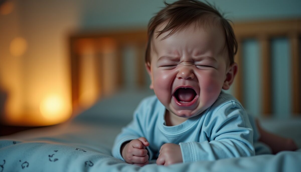 Bébé pleure au moment de la décharge : comment identifier ces pleurs et les calmer le soir ?